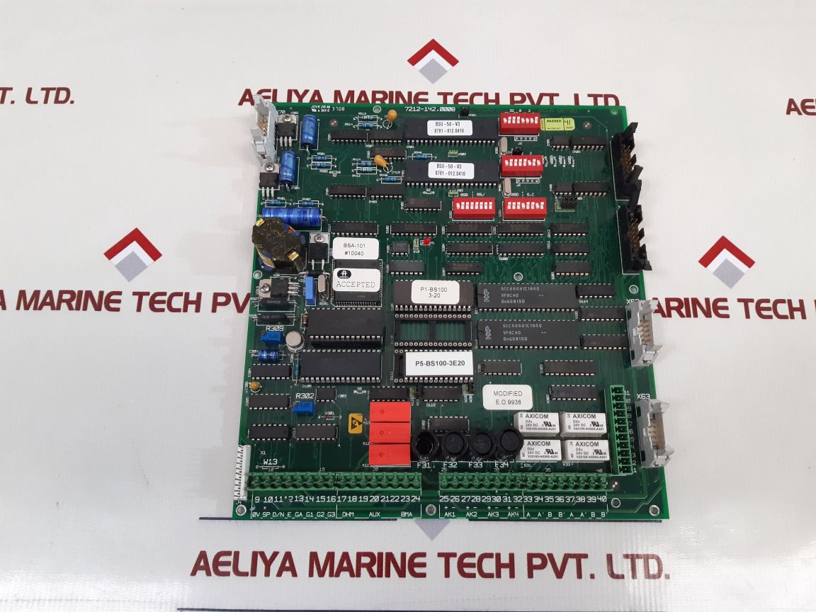 Autronica Bsa-101 Processor Board 7212-142.0008