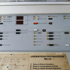 Autronica Bx-20 Alarm Control Panel Bps-41A/24 2A 0V +5V