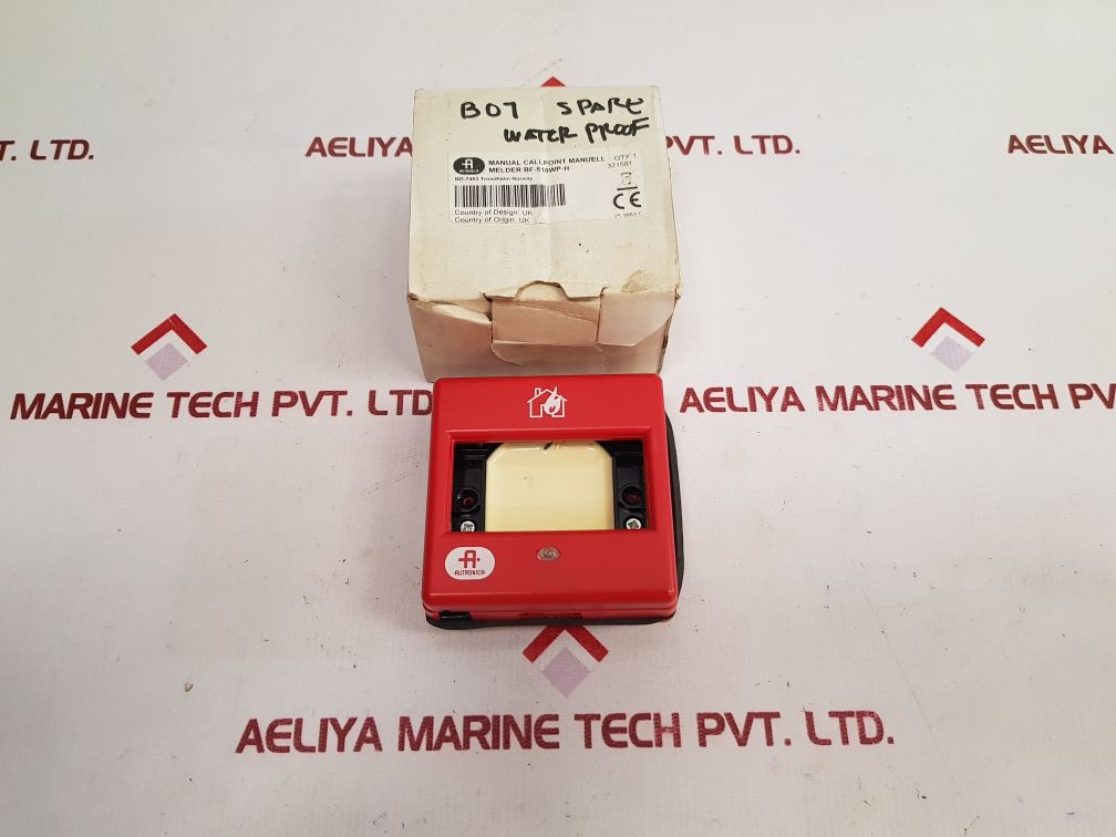 Autronica Melder Bf-510Wp-h Manual Callpoint