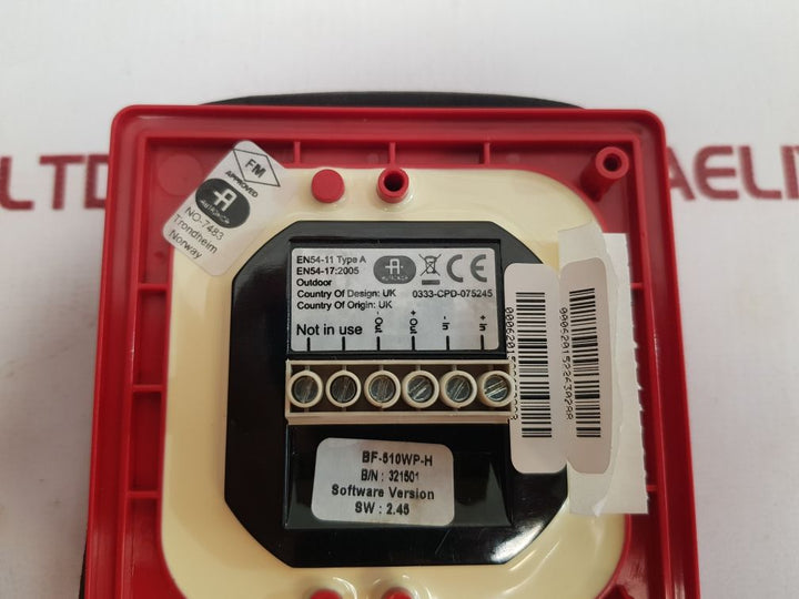 Autronica Melder Bf-510Wp-h Manual Callpoint
