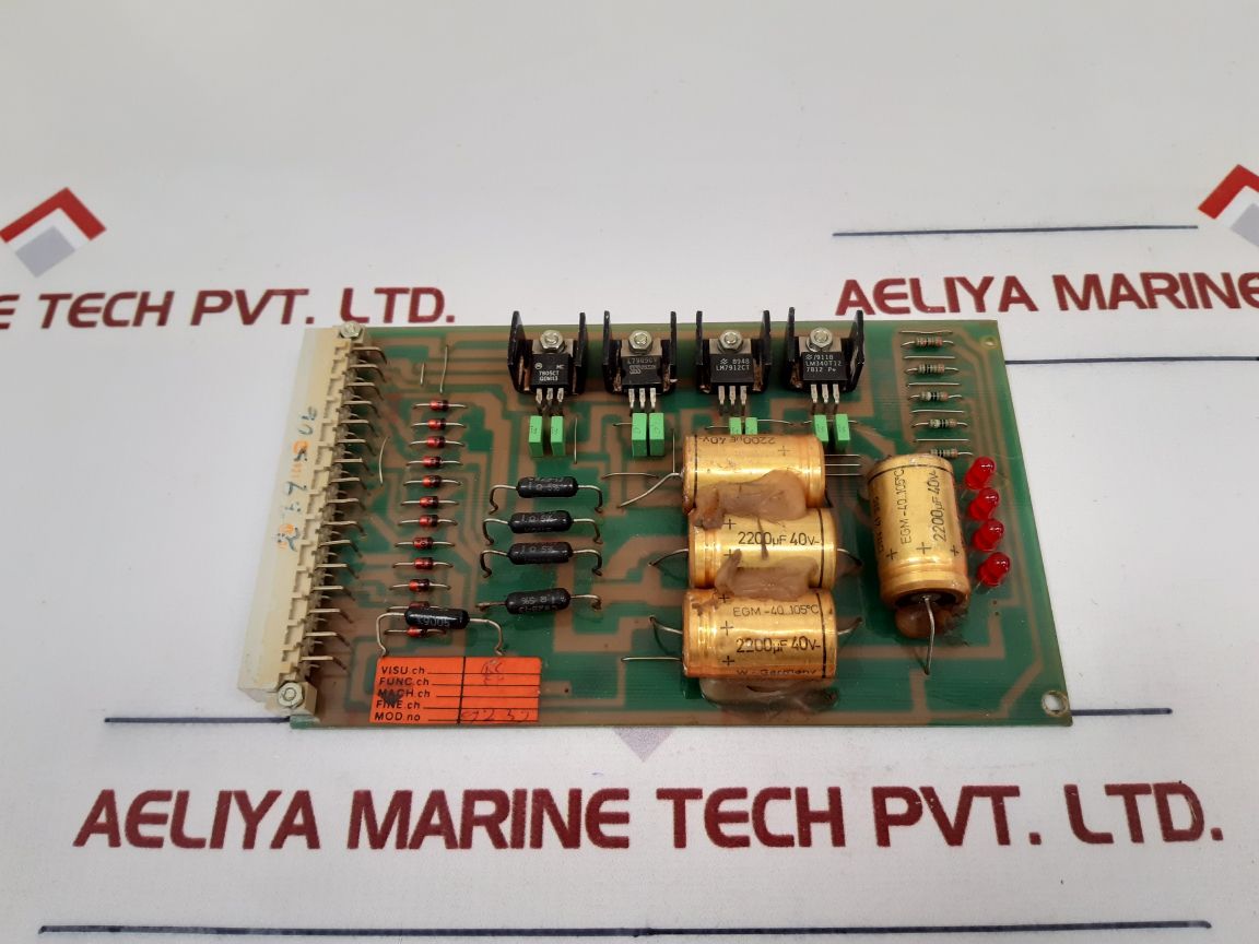 Autronica S-386060 Pcb Card Used One