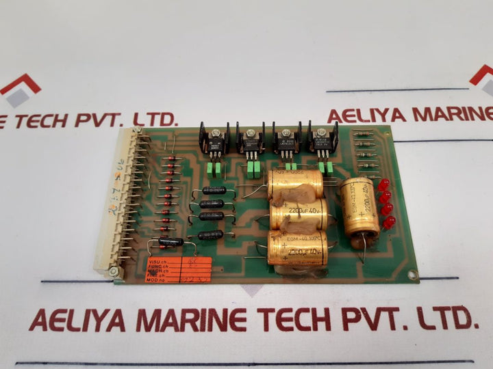 Autronica S-386060 Pcb Card Used One