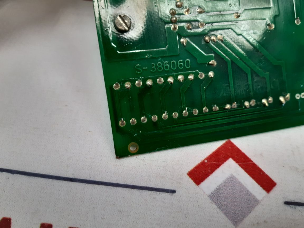 Autronica S-386060 Pcb Card Used One