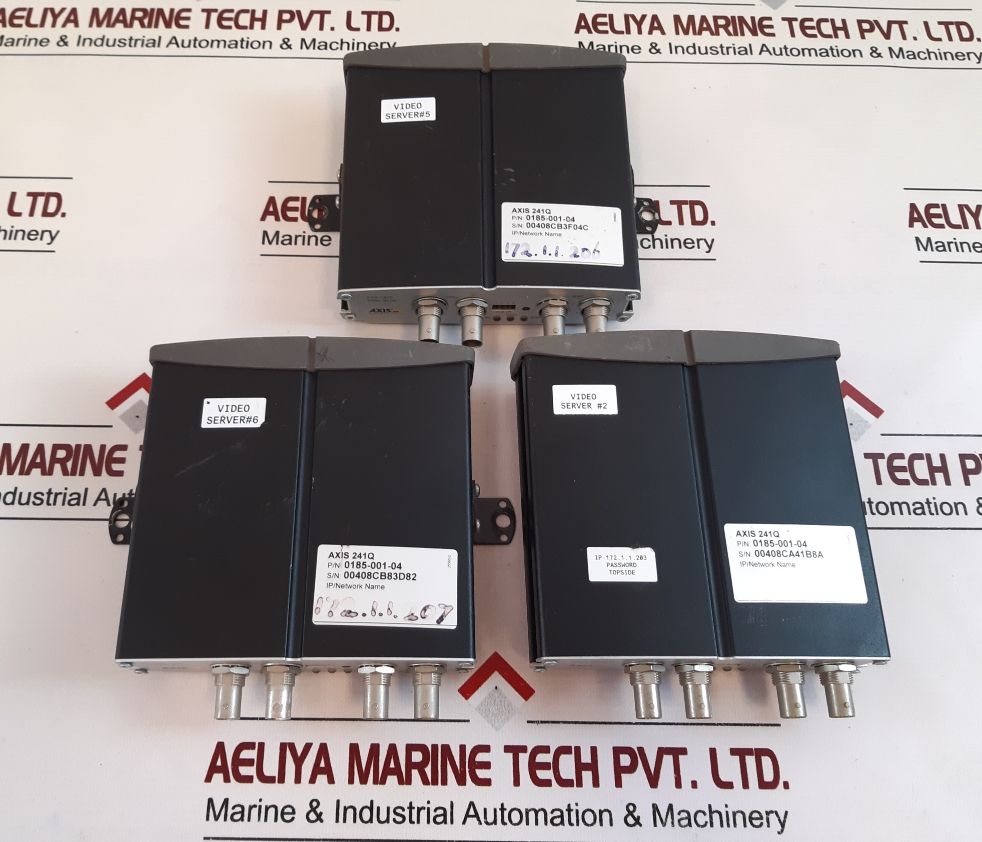 Axis 241Q Ip/Network Video Server 0185-001-04