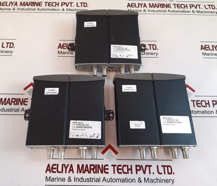 Axis 241Q Ip/Network Video Server 0185-001-04