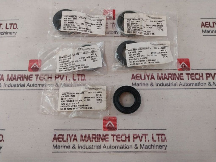 Axon Pressure 8830-0400 Seal Packer 2 1/4 Inch REV. C