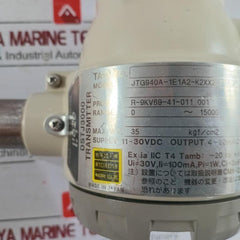 Azbil Dstj3000 Pressure Transmitter Jtg940A-1E1A2-k2Xx2-t1U2, 11-30Vdc 4-20 Ma Dc