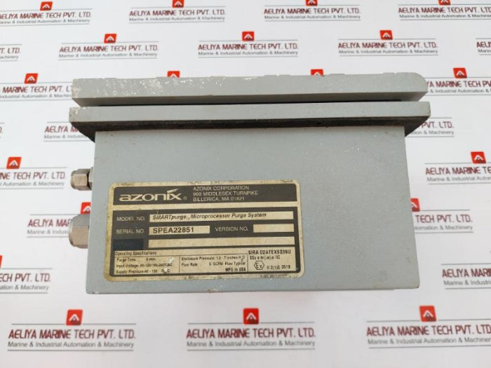 Azonix Smart Purge Microprocessor Purge System 90-240Vac 40-120 Psig
