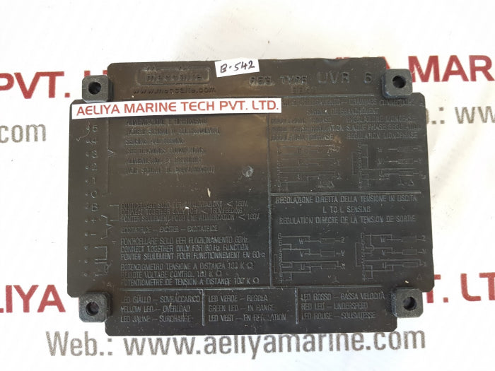 Meccalte uvr6 avr