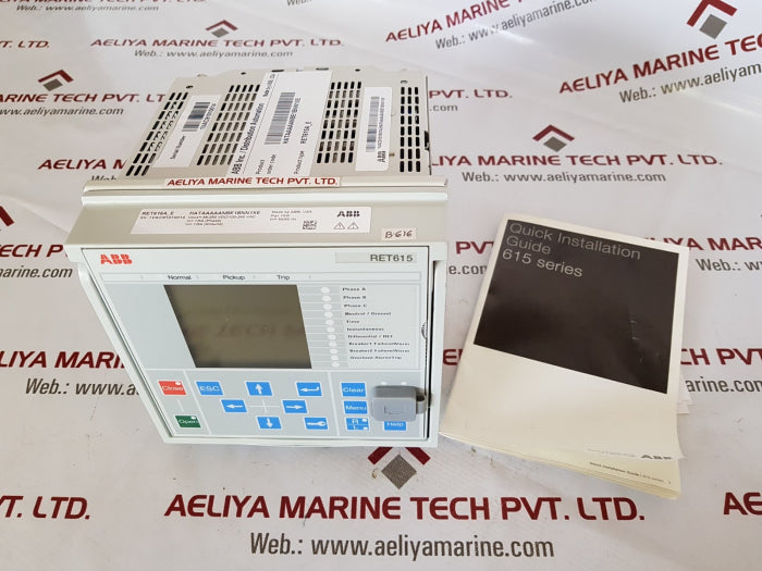 Abb ret615 transformer prot.and control relay