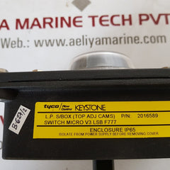 Tyco 2016589 keystone low profile switch box