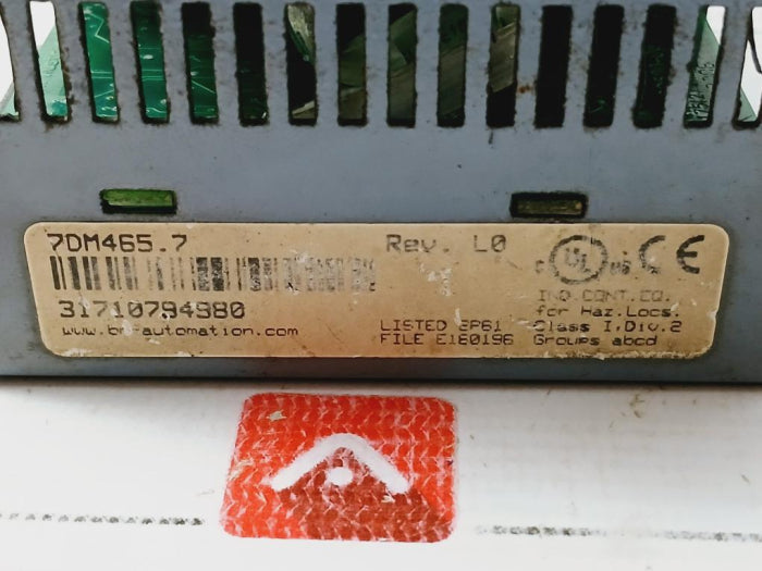B&R Automation 7Dm465.7 Digital Mixed Module 24Vdc 4Ma Rev L0 31710794980
