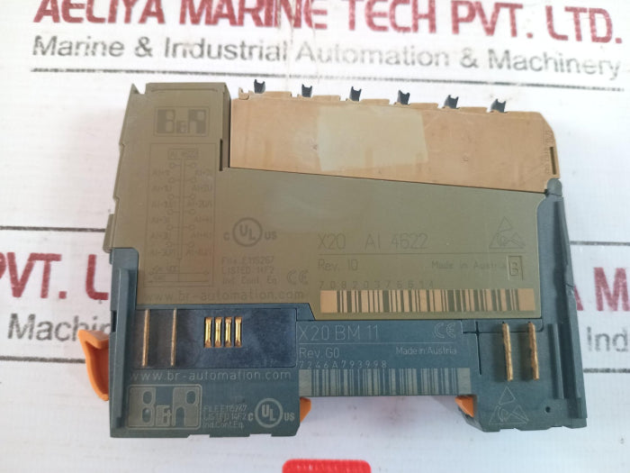 B&R X20 Ai 4622 Analog Input Module +24Vdc,Rev. G0