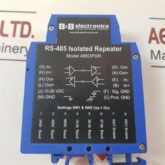 B&B Electronics 485Opdr Isolated Repeater 10-30 Vdc