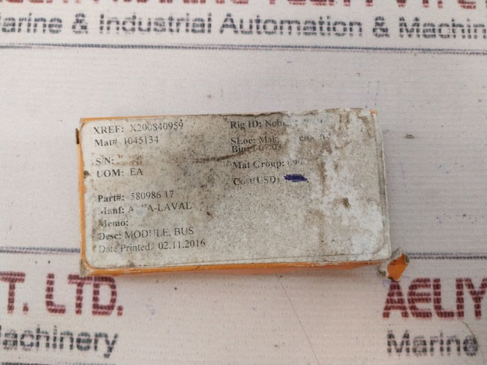B&R Automation X20 BM 11 Bus Module 580986 17 Rev. G0