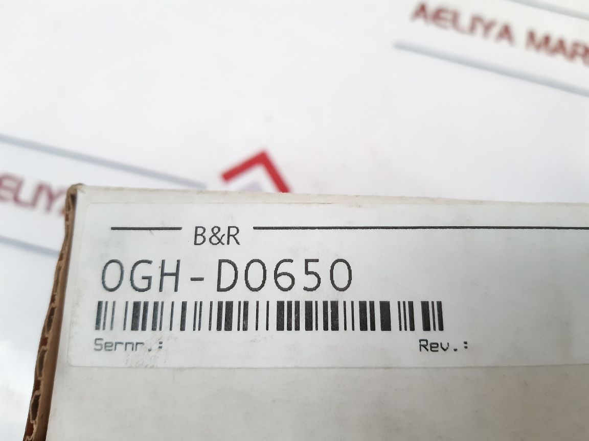 B&R Do 650 Output Plc Module Only Body