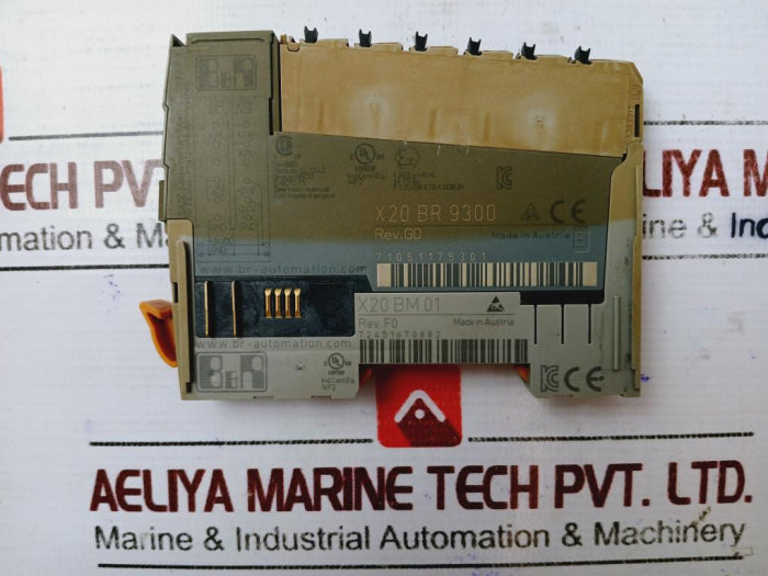 B&R X20 Br 9300 Link Bus Receiver With Supply For I/O And Bus X20Tb12