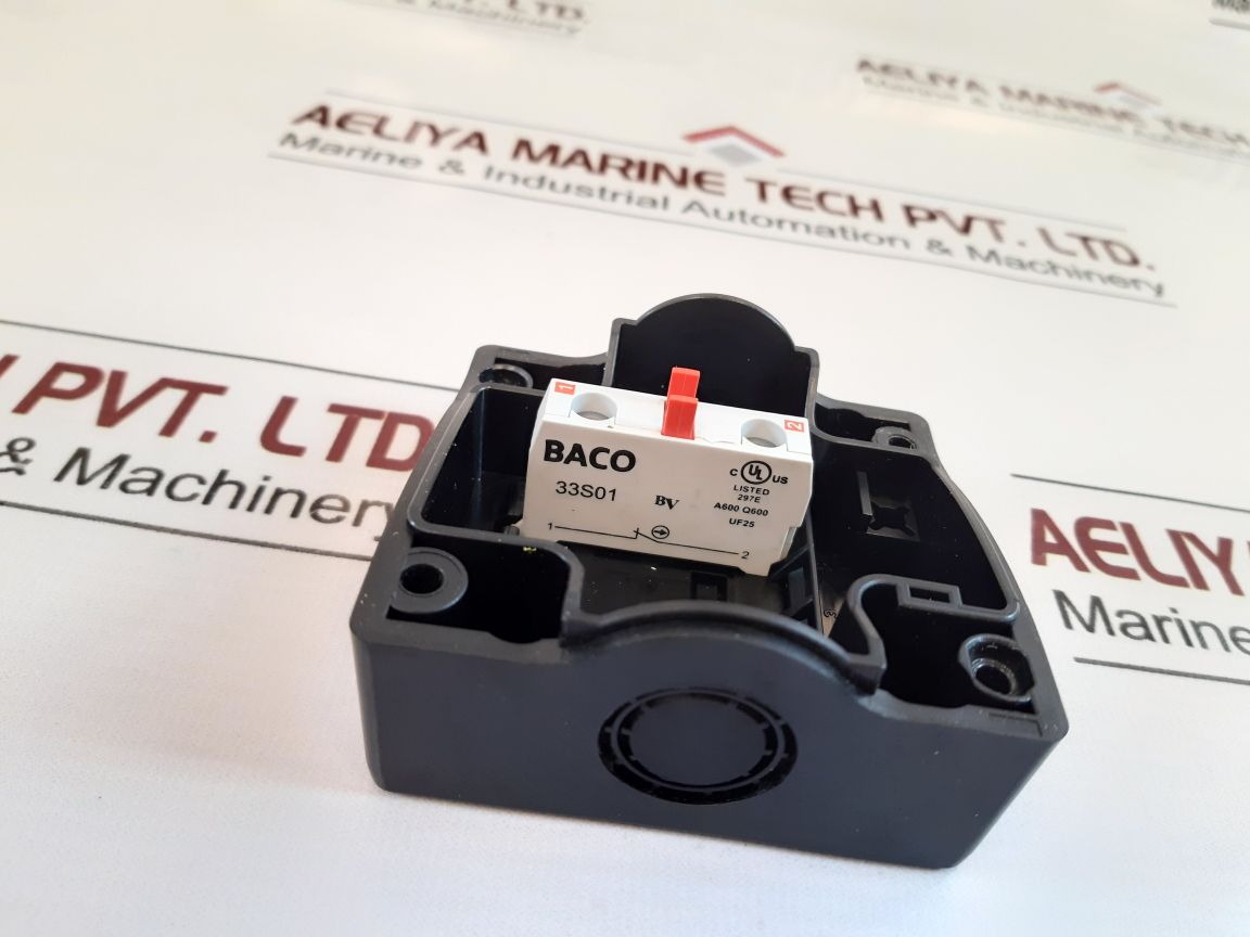 Baco 33S01 Emergency Stop Push Button 10A 690V Ac