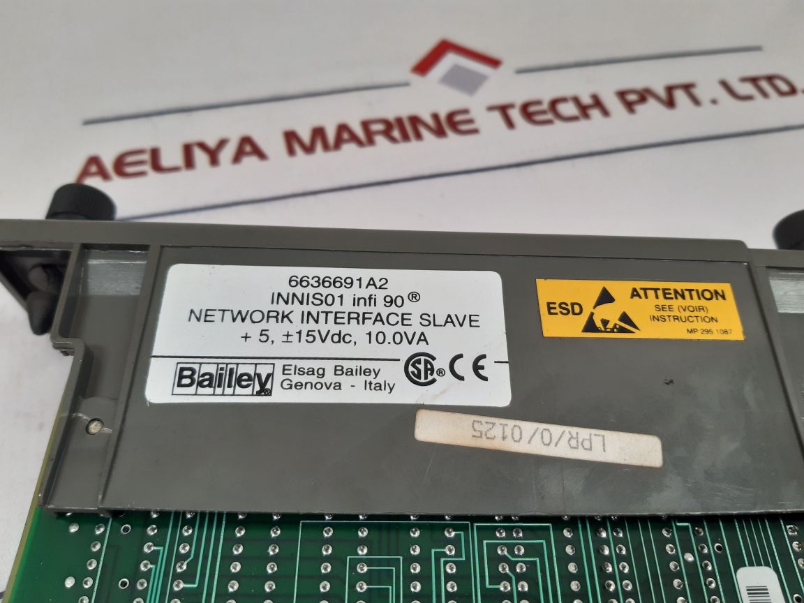 Elsag Bailey Innis01 Electronic Card 6636689F1