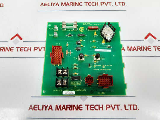 Bailey Ntrl02A Fiber Optic Remote I/O Termination Unit