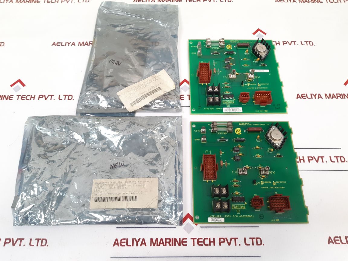 Bailey Ntrl02A Fiber Optic Remote I/O Termination Unit Jm96632115T1