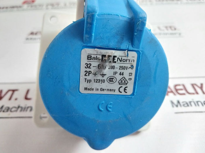 Bals Cee Norm 32-6H/200 Plug Connector 250V