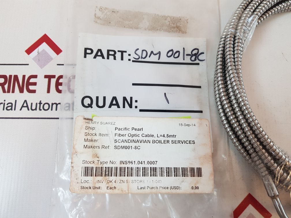Banner Engineering Iat215Sm900 Fiber Optic Cable
