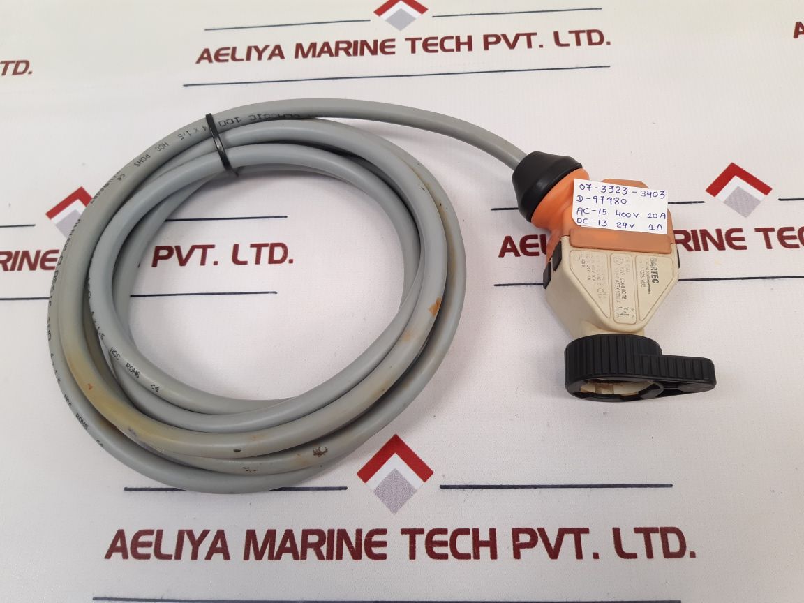 Bartec 07-3323-3403 Switch Module With Cable Used