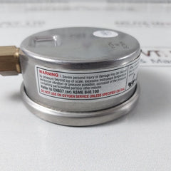 Baumer Kl. 1.6 Pressure Gauge 0 To 60 Psi , 0 To 4 Bar