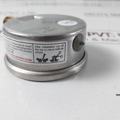 Baumer Kl. 1.6 Pressure Gauge 0 To 60 Psi , 0 To 4 Bar