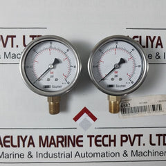 Baumer Kl. 1.6 Pressure Gauge 0 To 60 Psi , 0 To 4 Bar