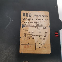 Bbc Petercem C105.02 Tms Custorapid Control Unit