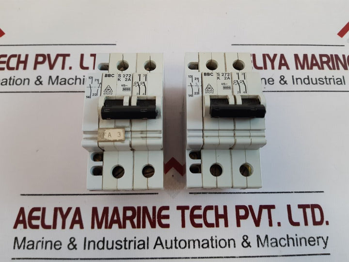 BBC S272 K 2A Circuit Breaker 25A 500V