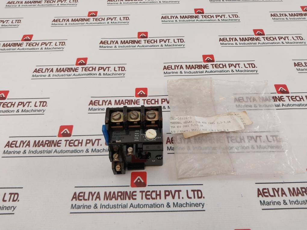 Bbc Tsa 45P Thermal Relay 10A Jgr C/660