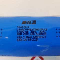 Bc 164170-8 Blue Capacitor 400 Vdc 450 Surge