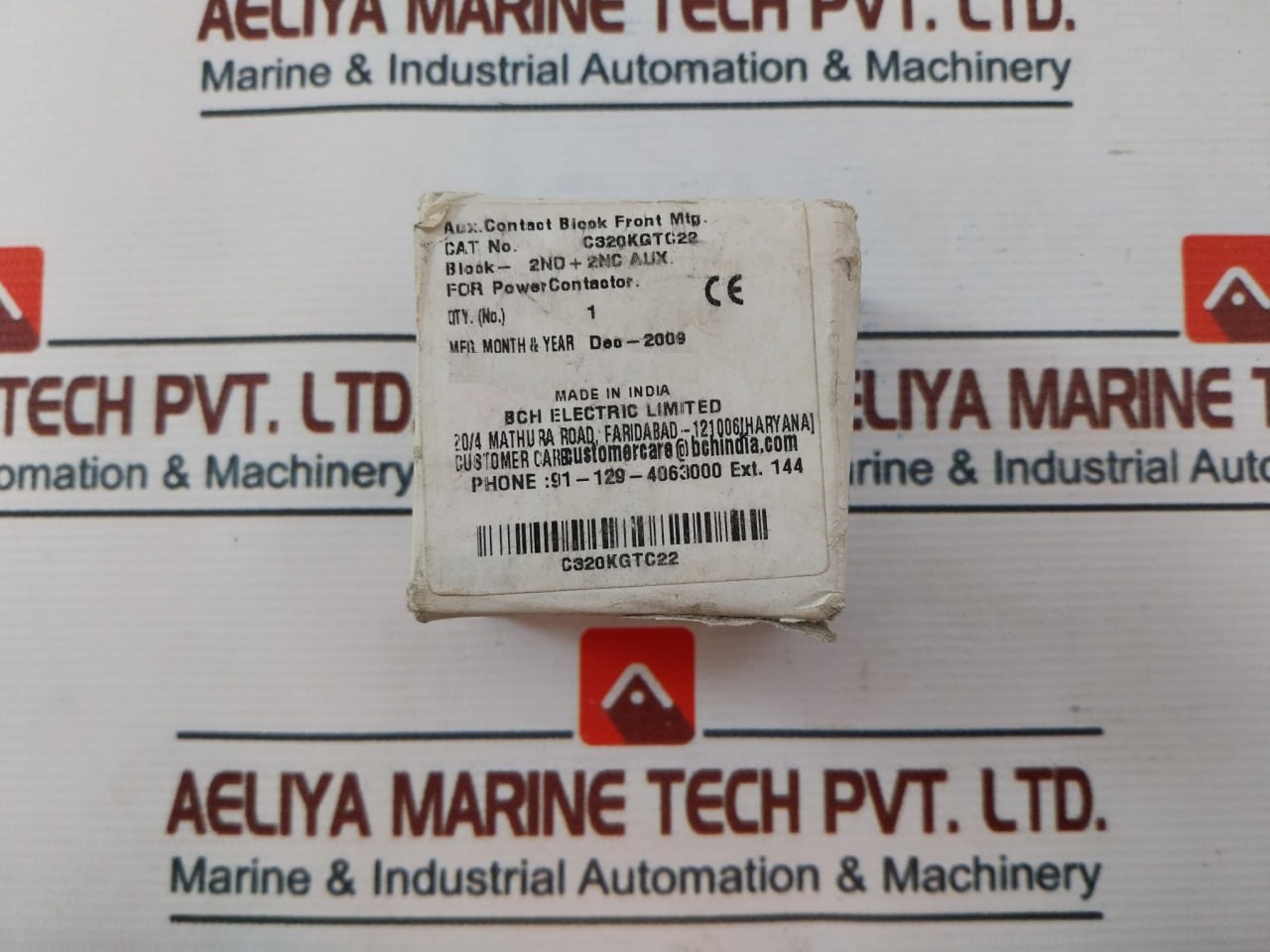 Bch Electric C320Kgtc22 Aux. Contact Block 690V 10A