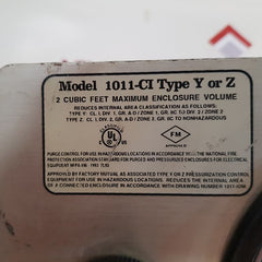 Bebco 1011-ci Type: Y Or Z Purge/Pressurization System