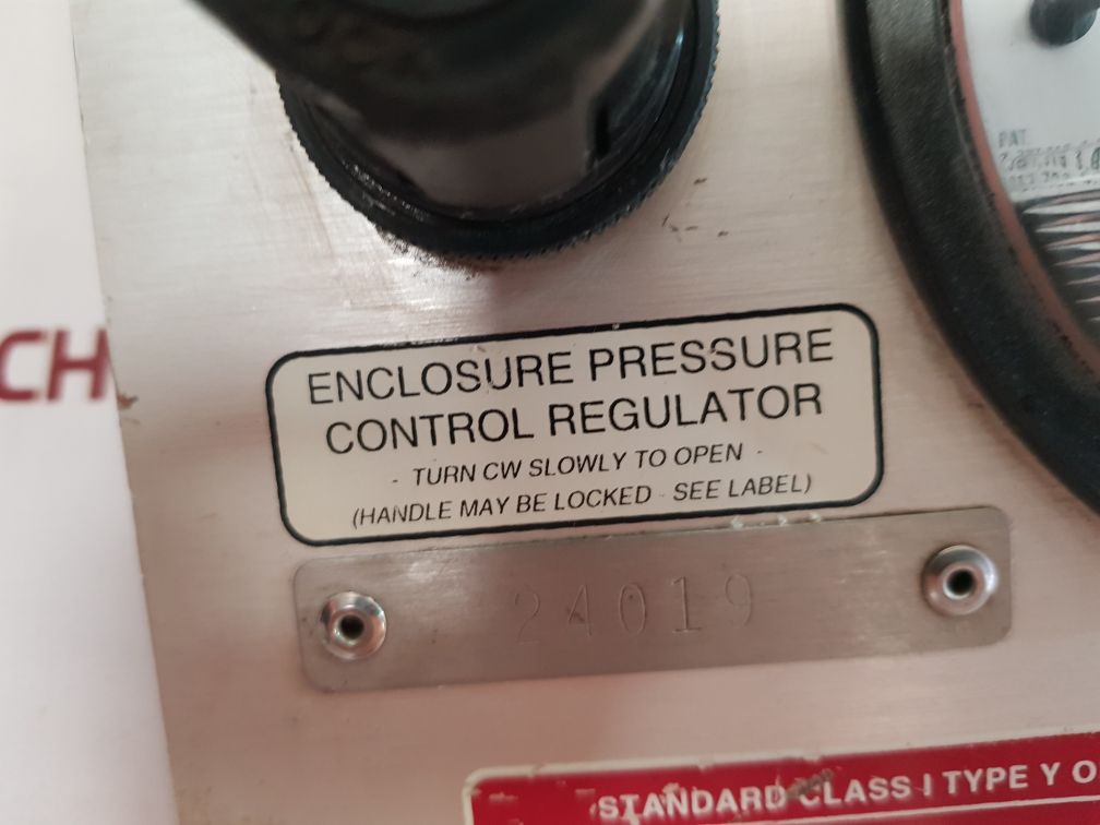 Bebco 1011-ci Type: Y Or Z Purge/Pressurization System