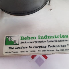 Bebco 1011-ci Type: Y Or Z Purge/Pressurization System