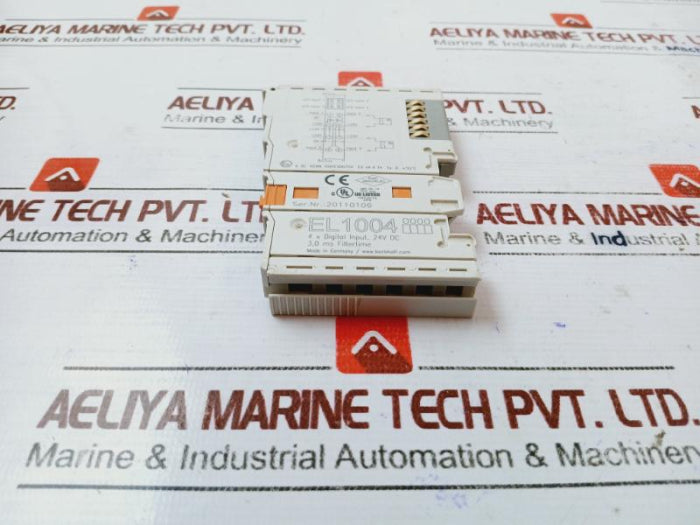 Beckhoff El1004 Ether Cat Terminal 4-channel Digital Input 24 V Dc 3,0 Ms