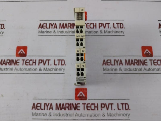 Beckhoff El9100 Potential Supply Terminal 24V Dc 10A, 78 7786210