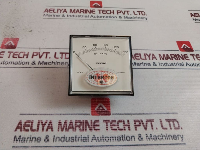 Beede 0-150 D.C. Volt Voltmeter