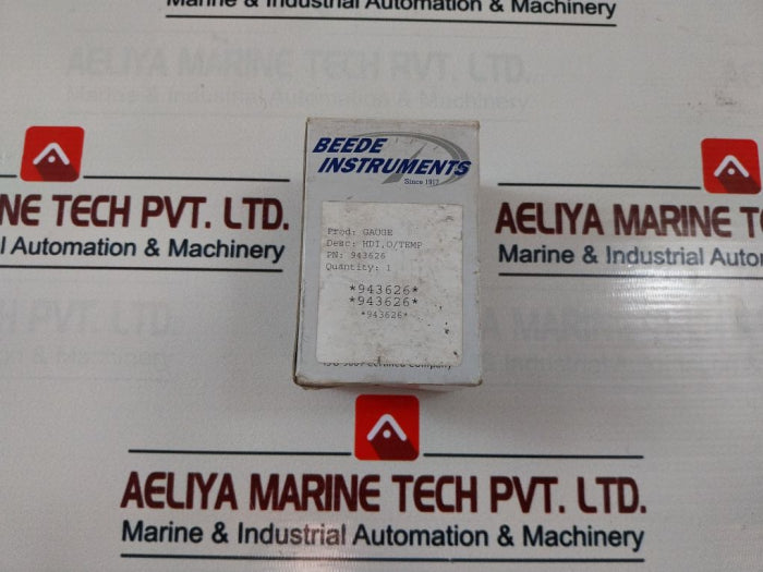 Beede 943626 Oil Temp Gauge 38-138°c