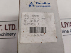 Beede 943686 Oil Temperature Gauge 140-320°F