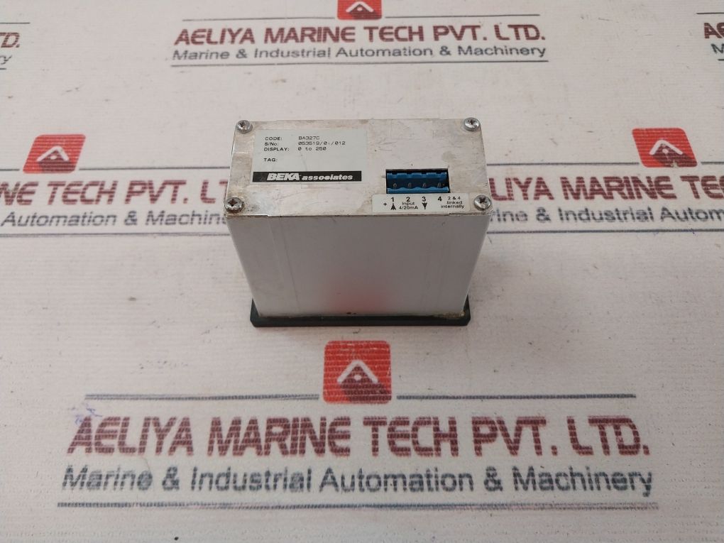 Beka Ba327C 4 1/2 Digit Indicator, 4-20Ma Input, 0-250 Display