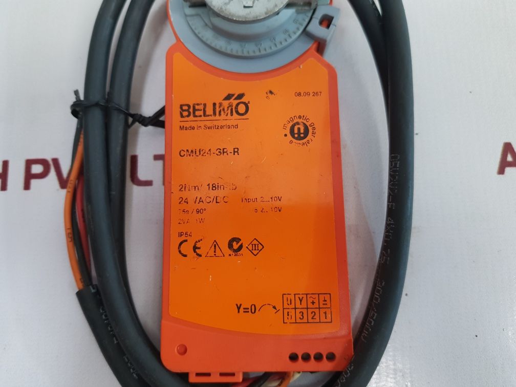 Belimo Cmu24-sr-r Damper Actuator Ip54