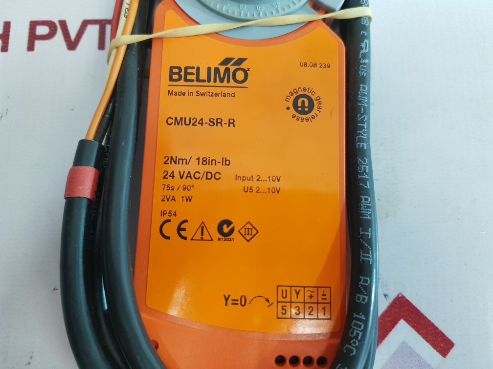 Belimo Cmu24-sr-r Damper Actuator 2Va 1W