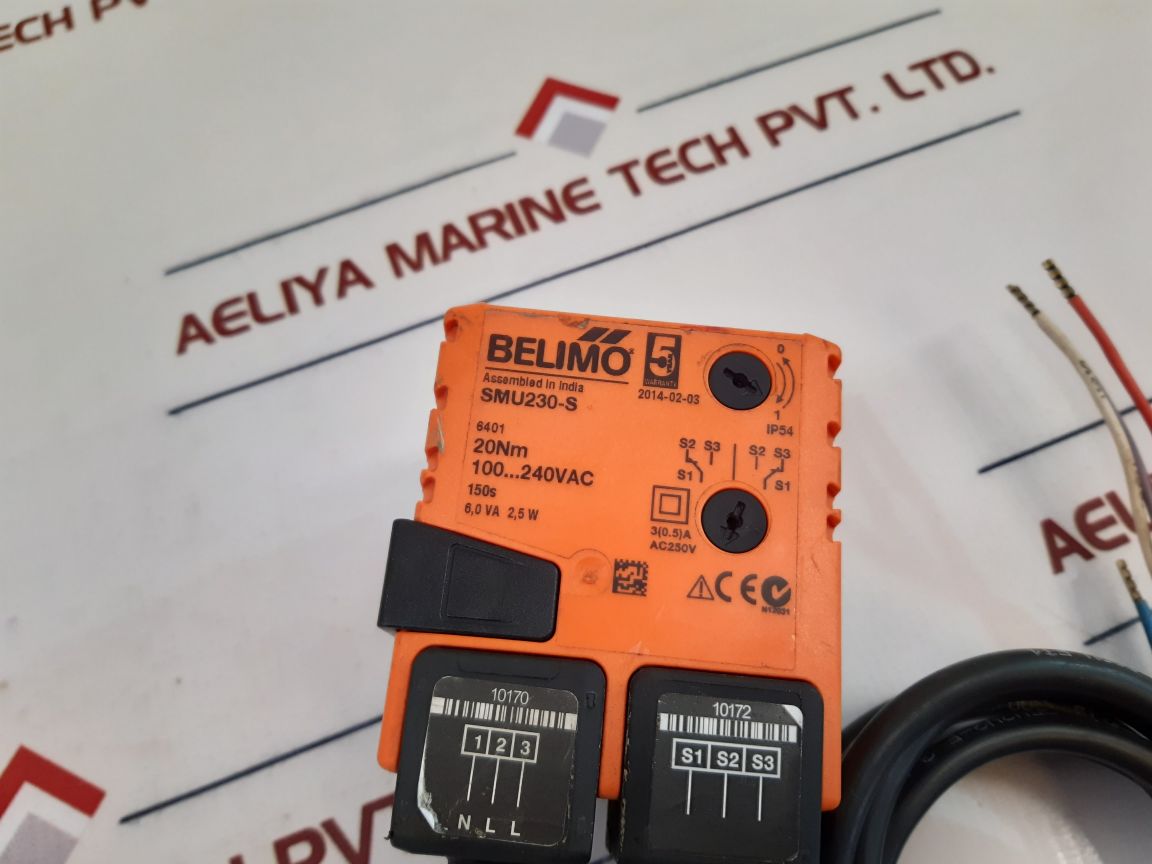Belimo Smu230-s Actuator Controller Used One