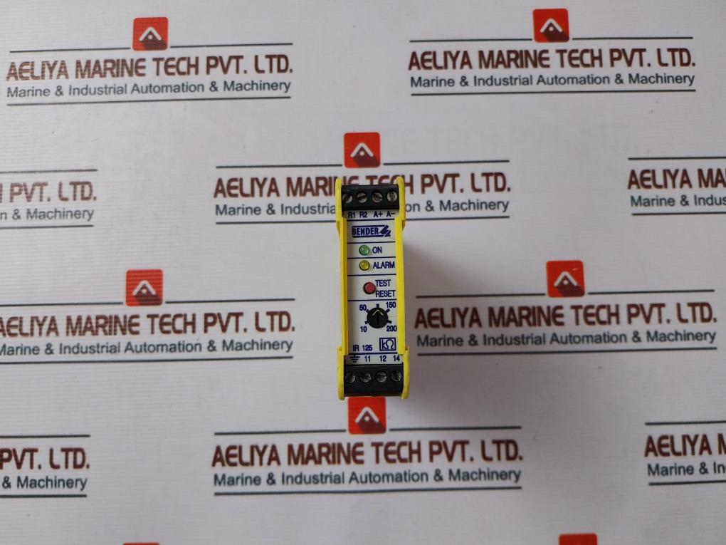 Bender Ir125Y-4 Insulation Monitoring Device 250V 5A