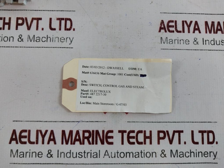 Benedikt & Jager 487 2217-30T Main Switch 600V Ac 32Amps